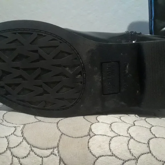 💕HP💕Michael Kors Black Riding Boots*Fits 6.5* - Picture 7 of 9